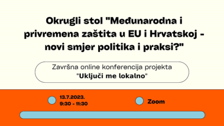 Romana Pozniak sudjelovala je na okruglom stolu “Međunarodna i privremena zaštita u EU i Hrvatskoj – novi smjer politika i praksi?”